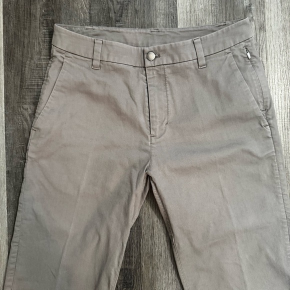 Lululemon Mens Commission Pant Classic Size 31 Warpstreme Asphalt Grey - Picture 2 of 11